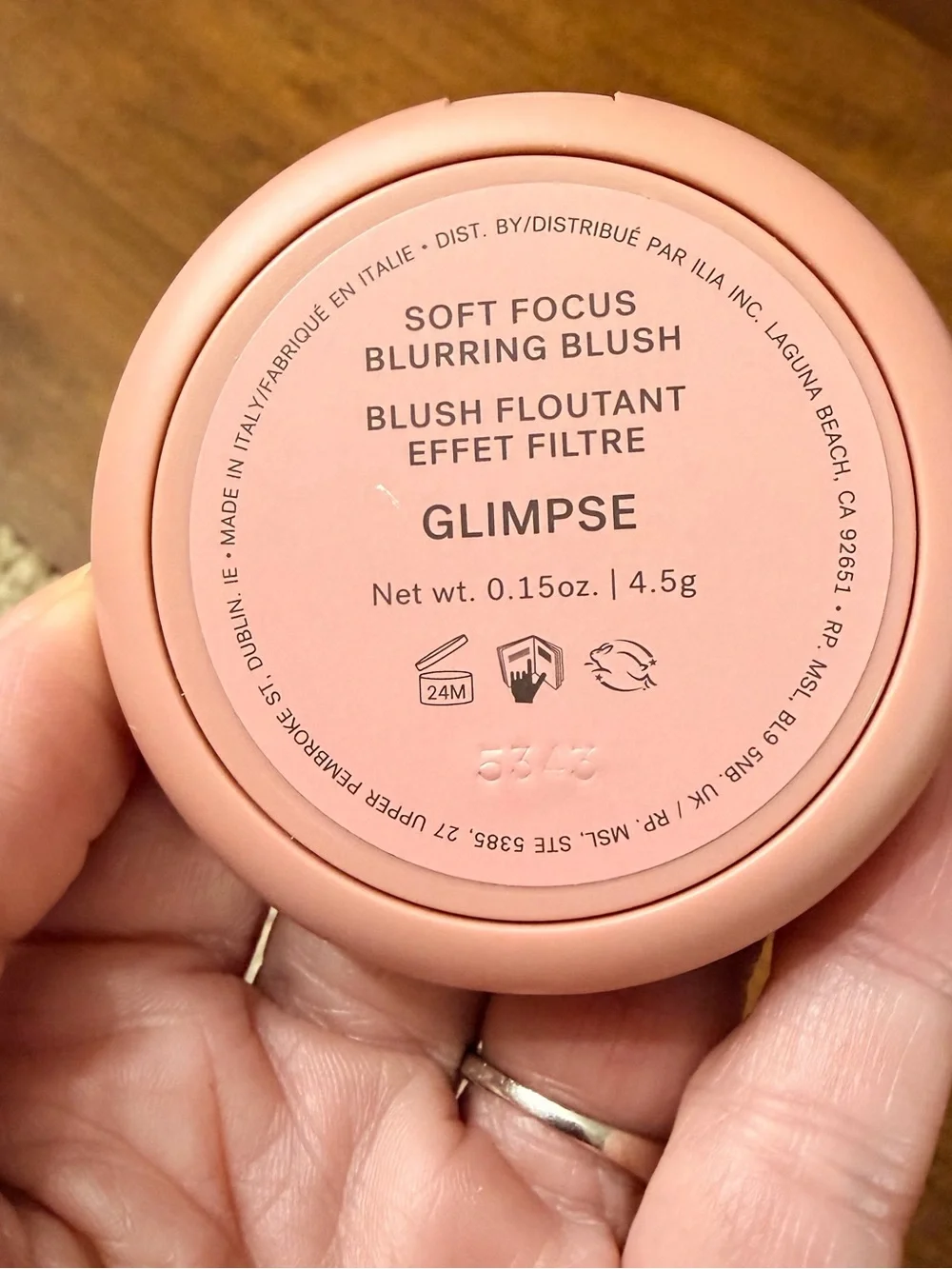 ILIA Soft Focus Blurring Blush — Glimpse